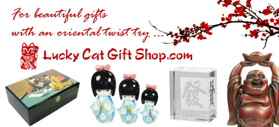 Lucky Cat Gift Shop - Beautiful Gifts, Oriental Twist