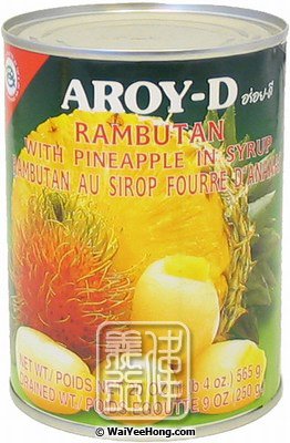 Rambutan With Pineapple In Syrup (糖水龍鳳果) - Click Image to Close