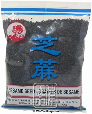 Sesame Seeds (Black) (雄雞 黑芝麻) - Click Image to Close