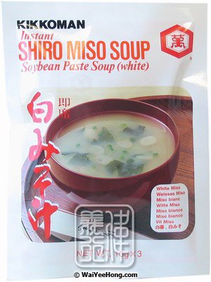 Instant Shiro Miso Soup (White) (萬字日本麵豉湯料) - Click Image to Close