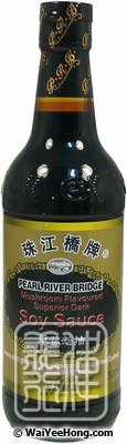 Superior Dark Soy Sauce (Mushroom) (珠江橋牌草菇老抽) - Click Image to Close