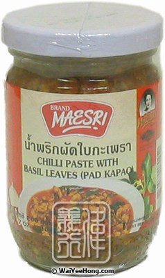 Chilli Paste With Basil Leaves (Pad Kapao) (泰佳品 九層塔辣醬) - Click Image to Close