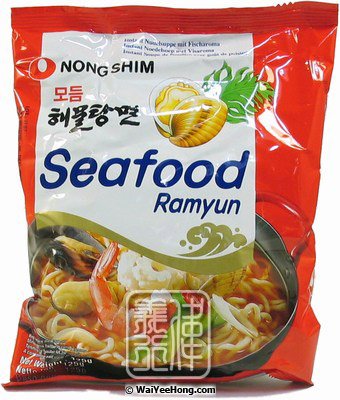 Seafood Ramyun (農心海鮮味麵) - Click Image to Close