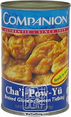 Cha'i Pow Yu (Braised Gluten) (良友牌齋鮑魚) - Click Image to Close