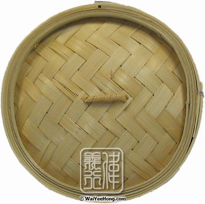 6" Bamboo Steamer Lid (6寸竹蒸籠蓋) - Click Image to Close