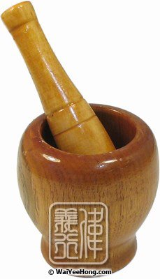 Wooden Herb Grinder (M) (木磨盅 (小)) - Click Image to Close