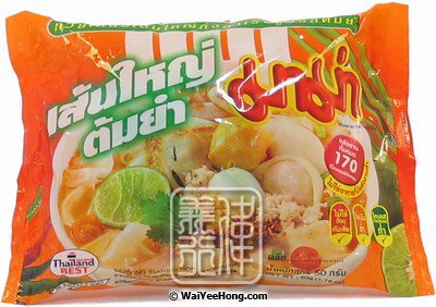 Instant Flat Noodles (Tom Yum) (媽媽冬蔭河粉) - Click Image to Close