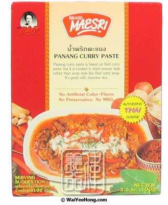 Panang Curry Paste (泰佳品 帕能咖喱醬) - Click Image to Close