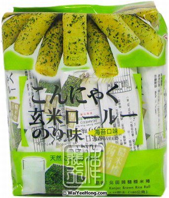 Konjac Brown Rice Roll (Seaweed) (糙米米卷 (海苔)) - Click Image to Close