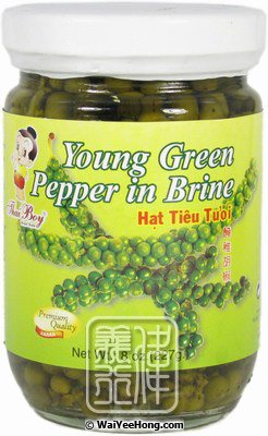 Thai Boy Young Green Pepper In Brine Hat Tieu Tu Oi 青胡椒 Wai Yee Hong Chinese Supermarket 伟义行 中国超市 Thai Boy Young Green Pepper In Brine Hat Tieu Tu Oi 青胡椒 Wai Yee Hong Chinese Supermarket 伟义行 中国超市