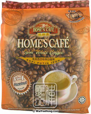 Ipoh 3 in 1 White Coffee Drink (Hazelnut) (15 Sticks) (怡保榛果白咖啡) - Click Image to Close