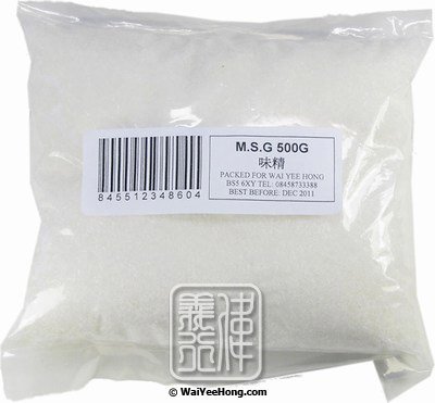 Monosodium Glutamate (MSG) (味精) - Click Image to Close