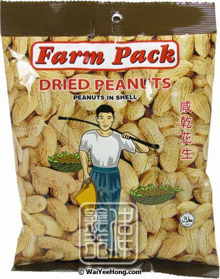 Dried Peanuts (Peanuts in Shell) (農夫咸乾花生) - Click Image to Close