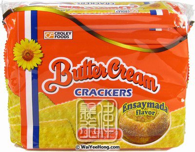 Butter Cream Crackers (Ensaymada Flavour) (菲律賓牛油餅乾) - Click Image to Close