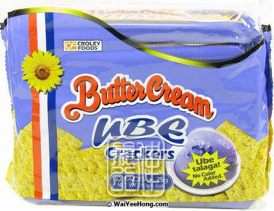 Butter Cream Crackers (Ube Flavour) (芋頭餅乾) - Click Image to Close