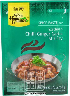 Szechuan Chilli Ginger Garlic Stir Fry (四川辣薑醬) - Click Image to Close