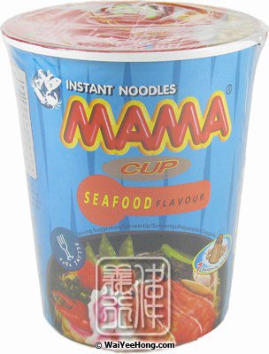 Instant Cup Noodles (Seafood) (媽媽杯麵 (海鮮味)) - Click Image to Close