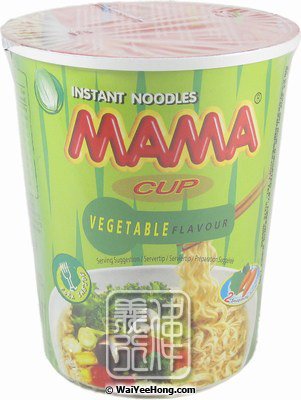 Mama - Instant Cup Noodles (Vegetables) (媽媽杯麵 (雜菜味)) - Wai