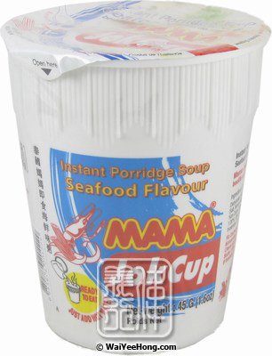 Jok Cup Instant Porridge Soup (Seafood) (媽媽即食海鮮粥) - Click Image to Close