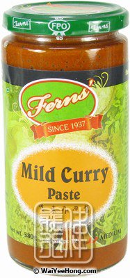 Curry Paste (Mild) (印度咖喱醬) - Click Image to Close