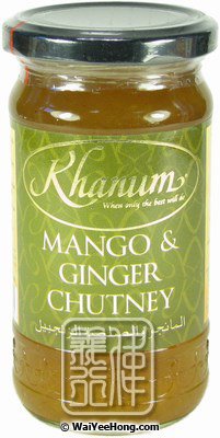 Mango & Ginger Chutney (印度芒果薑調味醬) - Click Image to Close