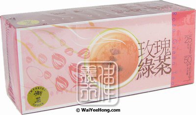Rose Green Tea (25 Teabags) (御茗玫瑰綠茶包) - Click Image to Close