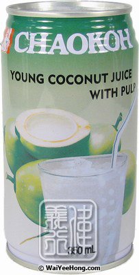 Young Coconut Juice With Pulp (查哥椰青水) - Click Image to Close