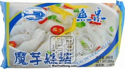 Konnyaku Yam Noodles (Bundles) (魚泉 魔芋結) - Click Image to Close