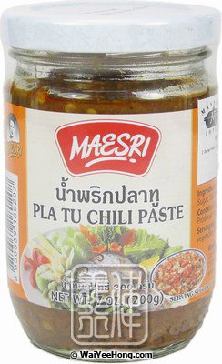 Pla Tu Chilli Paste (泰佳品魚乾辣醬) - Click Image to Close