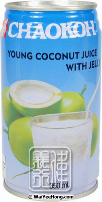 Young Coconut Juice With Jelly (查哥椰青水) - Click Image to Close
