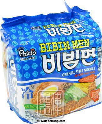 Instant Oriental Style Noodles Multipack (Bibim Men) (韓國乾拌麵) - 點按圖像可關閉視窗