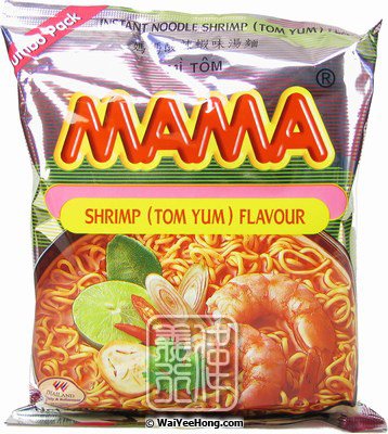 Instant Noodles Jumbo Pack (Shrimp Tom Yum) (媽媽冬蔭麵) - Click Image to Close