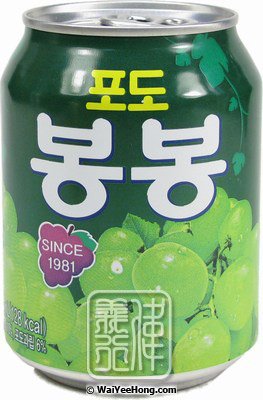 Bon Bon Grape Juice Drink With Sac (韓國葡萄飲品) - Click Image to Close