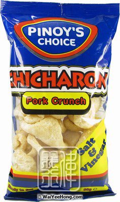 Chicharon Pork Crunch Scratchings (Salt & Vinegar) (香脆炸豬皮 (鹽醋)) - Click Image to Close