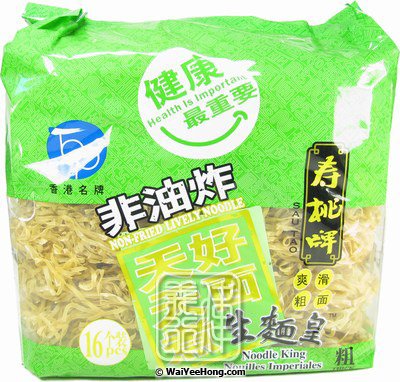 Noodle King (Thick) (壽桃生麵王粗麵) - Click Image to Close