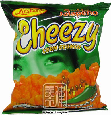 Cheezy Corn Crunch (Cheddar Jalapeno) (芝士條 (青辣椒)) - Click Image to Close