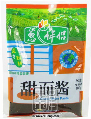 Sweet Bean Sauce (Tianmianjiang Paste) (蔥伴佀甜麵醬) - Click Image to Close