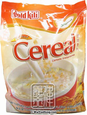 Instant 3 In 1 Cereal (Original) (20 Sachets) (三合一麥片) - Click Image to Close