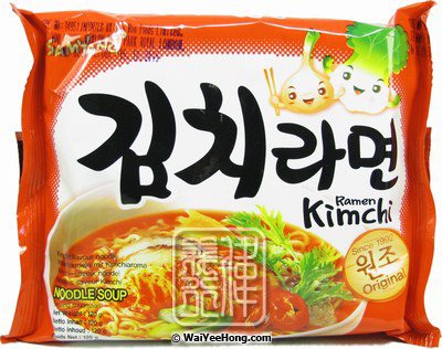 Instant Noodles (Korean Ramen Kimchi) (三養泡菜拉麵) - Click Image to Close