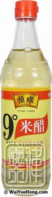 White Rice Vinegar (9%) (恒順米醋) - Click Image to Close