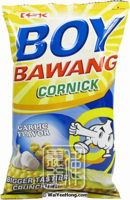 Boy Bawang Cornick (Garlic Flavour) (粟米小食 (大蒜)) - Click Image to Close