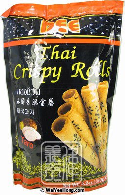 Thai Crispy Rolls (Taro Flavour) (泰國香脆金巻 (芋頭)) - Click Image to Close