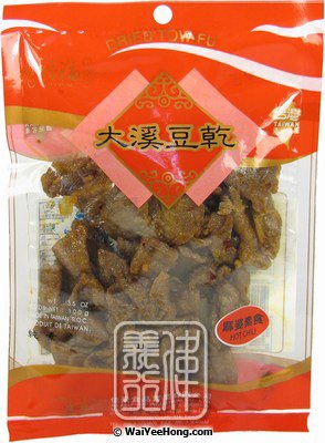 Dried Beancurd Dougan (Hot Chilli Flavour) (大溪豆乾 (麻婆)) - Click Image to Close