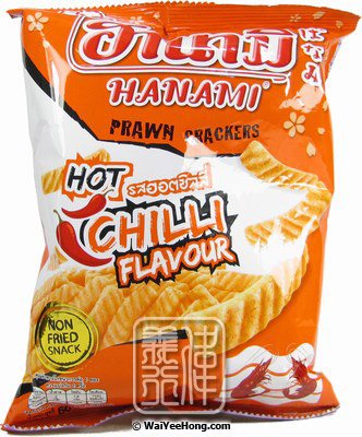 Prawn Crackers Crisps (Hot Chilli) (泰國蝦條 (辣味)) - Click Image to Close