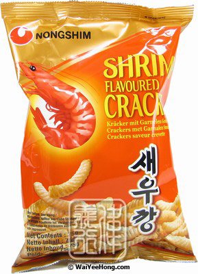 Shrimp Flavoured Crackers (農心蝦條) - Click Image to Close