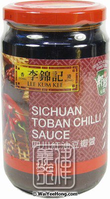 Sichuan Toban Chilli Sauce (Pixian Douban Chilli Bean Paste) (李錦記四川紅油豆辦醬) - Click Image to Close