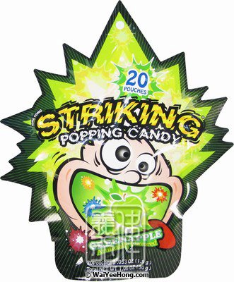Striking Popping Candy (Green Apple) (爆炸糖 (蘋果味)) - Click Image to Close