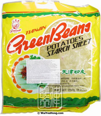 Green Beans & Potato Starch Sheet (Fen Pi) (長城天津粉皮) - Click Image to Close