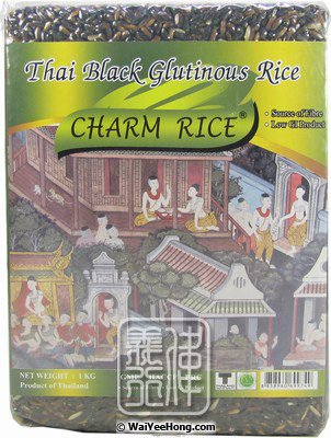 Thai Black Glutinous Rice (黑糯米) - Click Image to Close