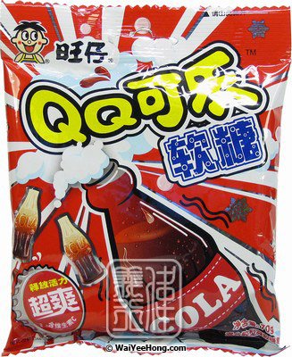 QQ Gummy Candies (Cola Flavour) (旺仔QQ糖 (可樂)) - Click Image to Close